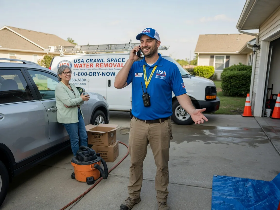 Crawl Space Water Removal Ollie, IA FAQs